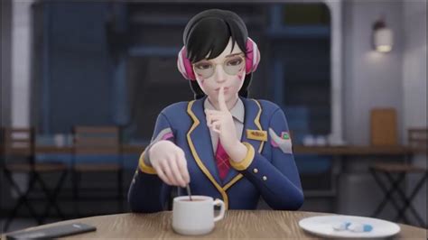 dva coffee break by aphy3d|D.va (Aphy3d)